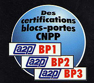 Certification bloc porte CNPP